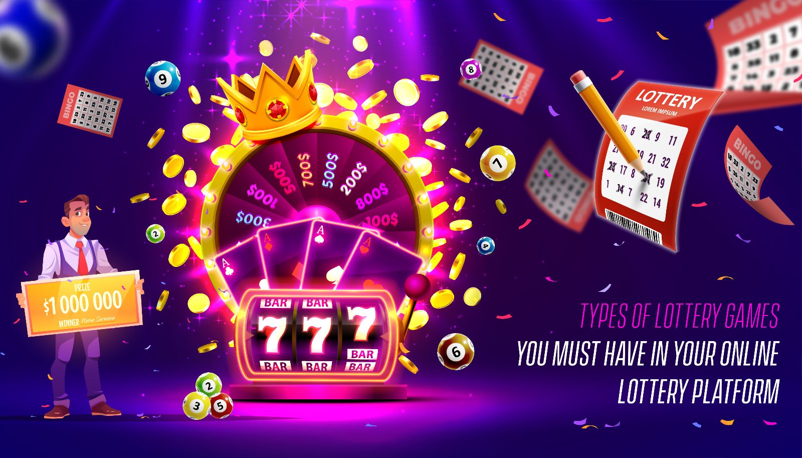 Online lottery
