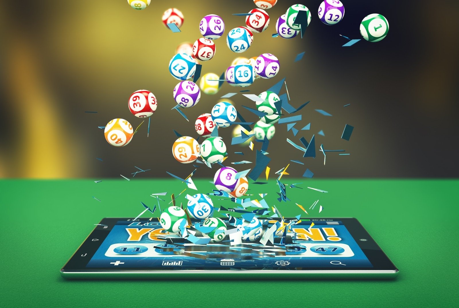 Online lottery
