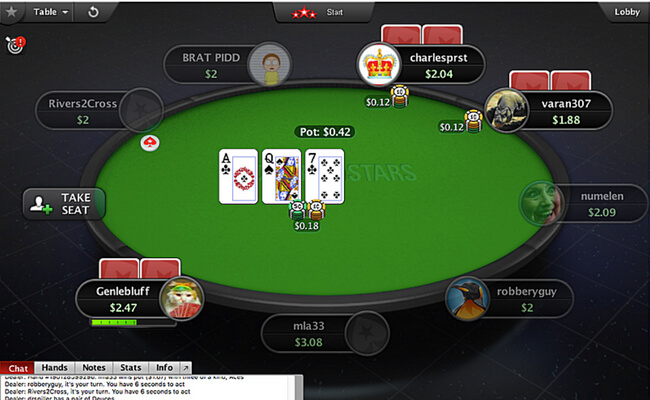 Online poker