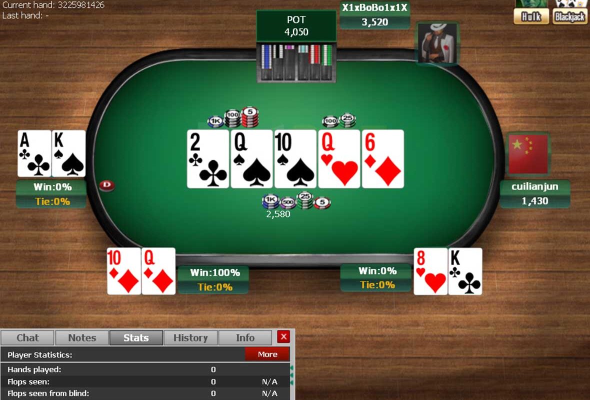 Online poker